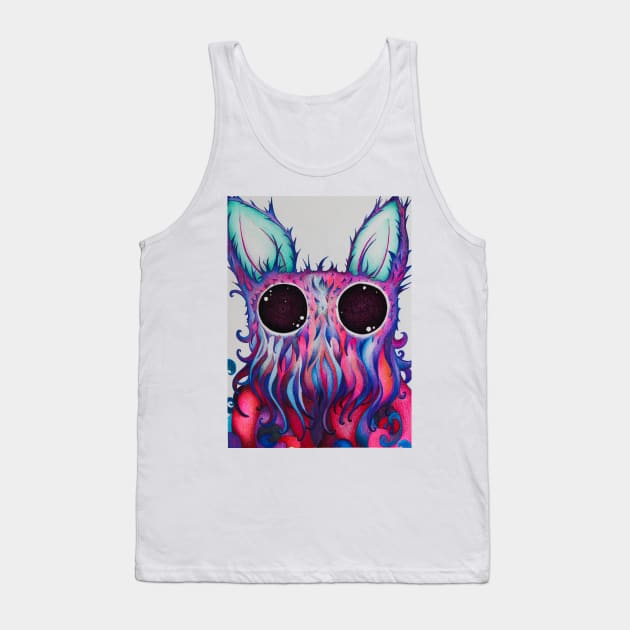 Cute Cthulu Puppy Tank Top by fun chaos amy